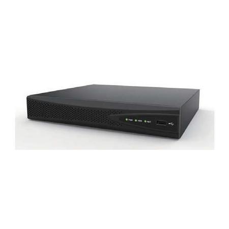 electriQ 4 Channel POE 1080p IP Network Video Recorder - Hard Drive Required