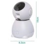 WiFi Smart 1080p HD Pet Camera with Infrared Night Vision Wide Viewing Angle and 2 Way Audio