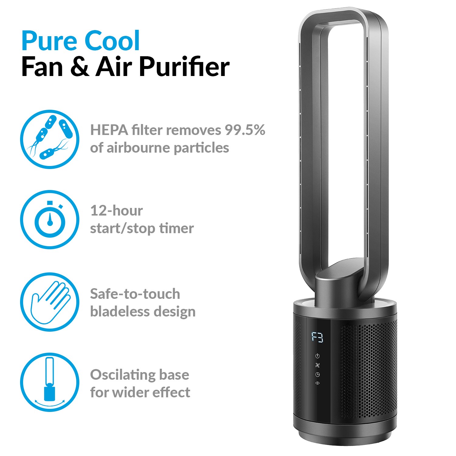 air purifier and cooling fan