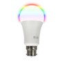 GRADE A1 - electriQ dimmable colour Smart Wifi Bulb with B22 bayonet ending - Alexa & Google Home compatible
