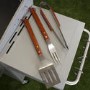 GRADE A3 - The West Virginia Classic 4 + 1 Burner Gas BBQ in Silver. 