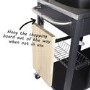 Refurbished Boss Grill Texas Outdoor Kitchen - 4 Burner Gas BBQ Grill with Side Burner - Black