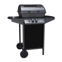 Refurbished The Louisiana 2 Burner Gas BBQ with Side Burner.