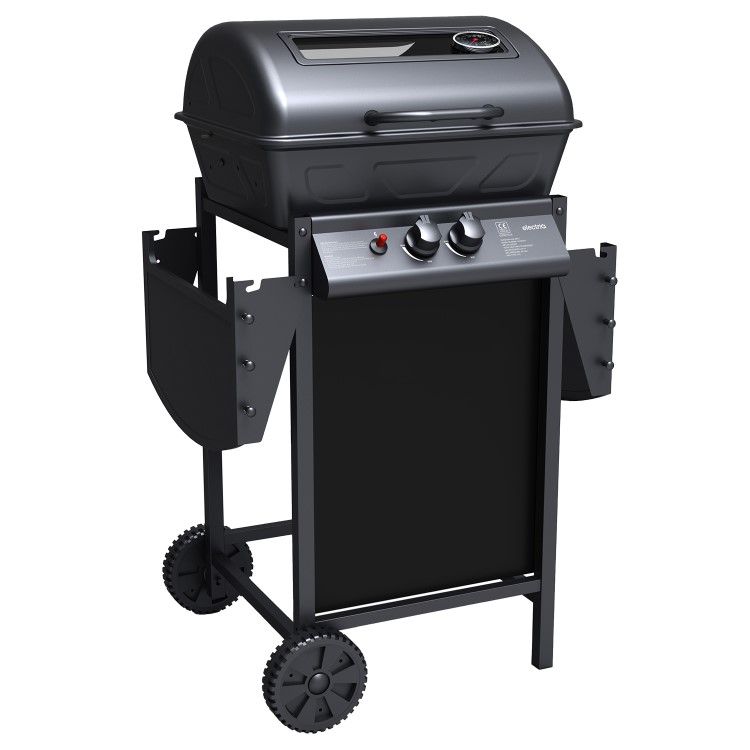 Refurbished Boss Grill Louisiana 2 Burner Gas BBQ with Side Burner