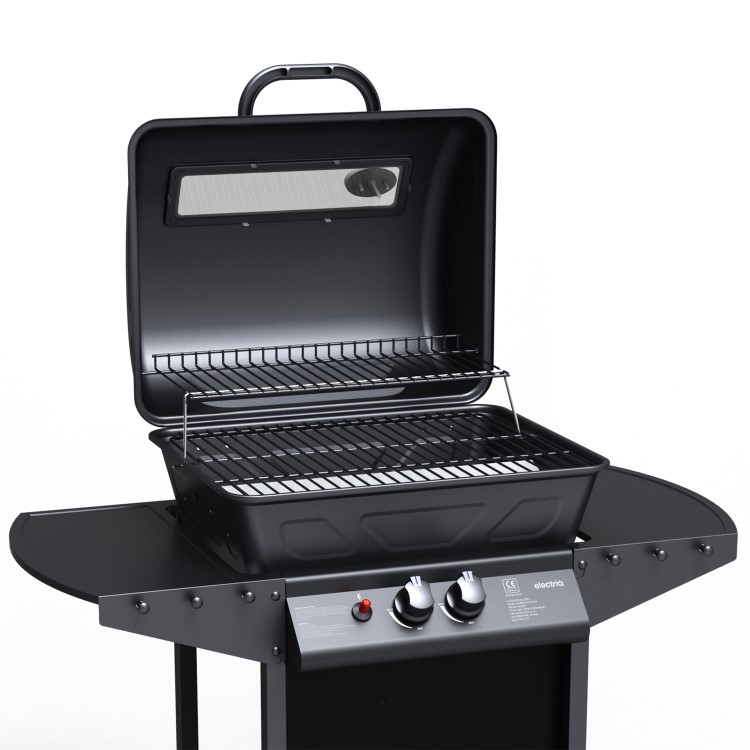 Refurbished Boss Grill Louisiana 2 Burner Gas BBQ with Side Burner