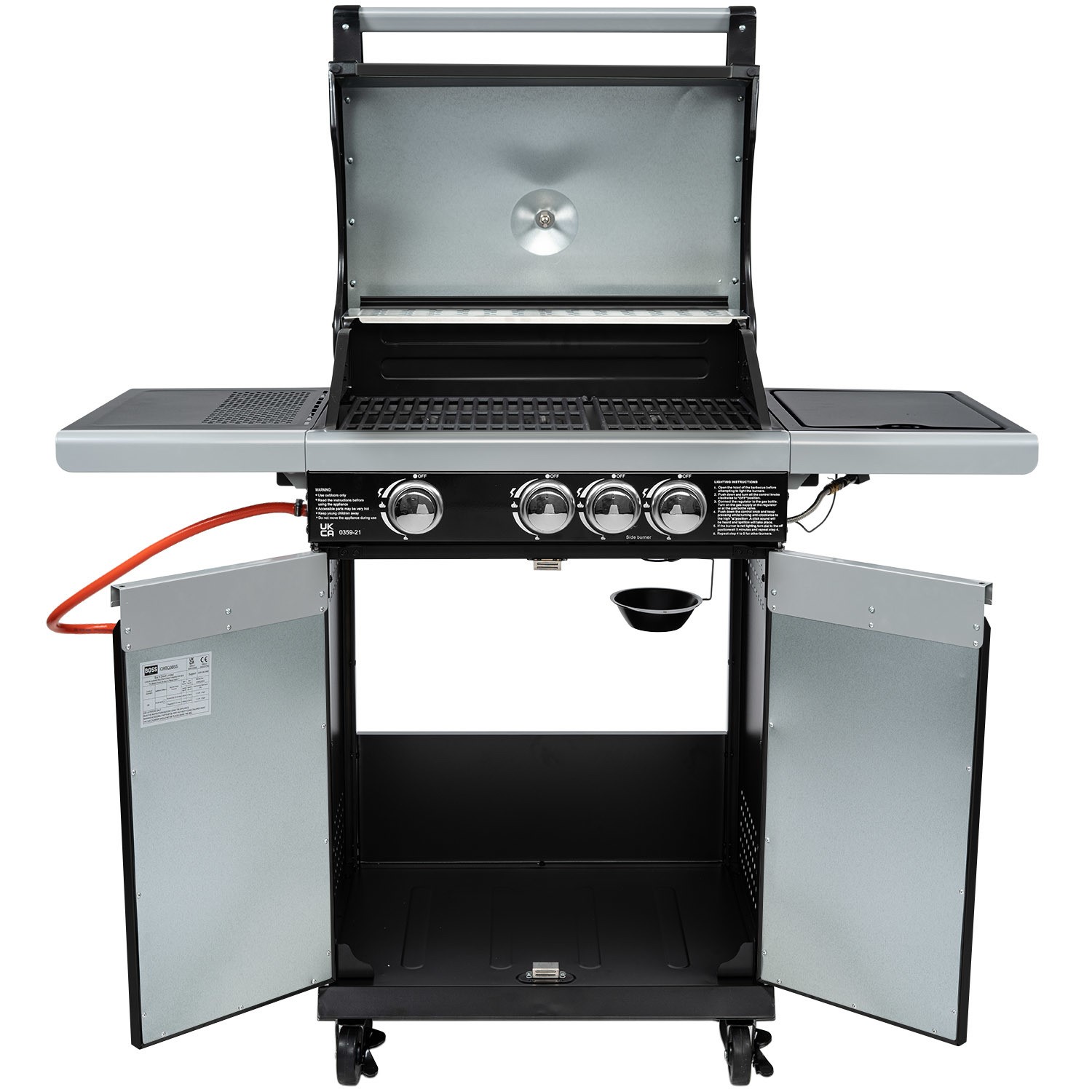 Bbq grill with side burner Clearance