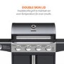 Refurbished Boss Grill Kentucky Premium 4 Burner Gas BBQ Grill - Black