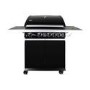 Refurbished Boss Grill Alabama Elite - 4 Burner Gas BBQ Grill with Side Burner - Black
