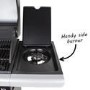 GRADE A3 - The Alabama Elite 4 Burner Black Gas BBQ - Includes BBQ Cover