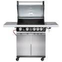 A1/IQBBQ4BSS Refurbished electriQ IQBBQ4BSS The Alabama Elite - 4 Burner Gas BBQ - Stainless Steel