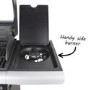 GRADE A2 - The Alabama Elite 4 Burner Gas BBQ in Stainless Steel - Includes BBQ Cover