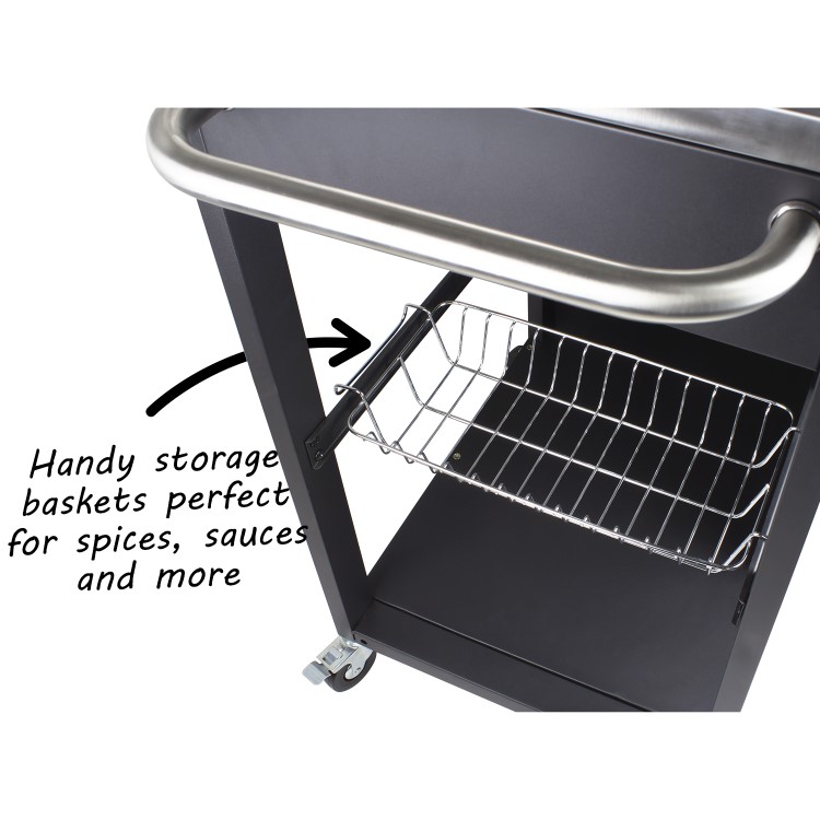 Refurbished Boss Grill Texas Outdoor Kitchen - 4 Burner Gas BBQ Grill with Side Burner - Black