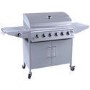 GRADE A2 - The Georgia Classic 6 + 1 Burner Gas BBQ in Silver.