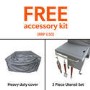 GRADE A2 - The Georgia Classic 6 + 1 Burner Gas BBQ in Silver.