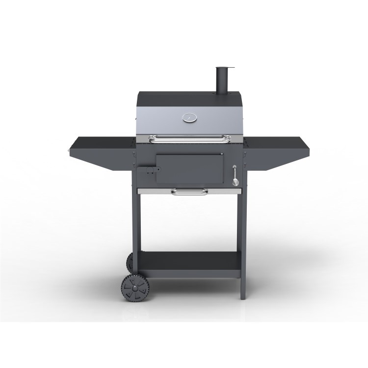 Refurbished Boss Grill Tennessee - Charcoal Grill with Chimney Smoker BBQ