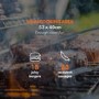 GRADE A2 - The American Tennessee Charcoal Grill BBQ with Chimney Smoker Function