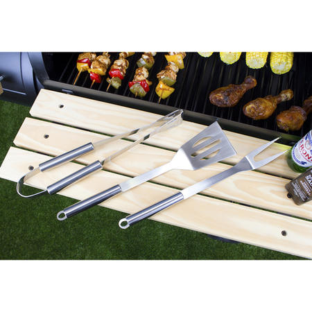 Black Barrel Charcoal Smoker BBQ - Includes BBQ Cover and Utensil Set