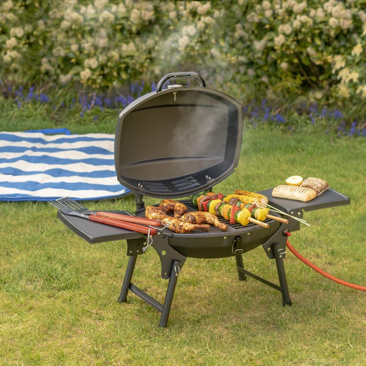 Refurbished The Louisiana Portable One Burner Gas BBQ Grill.