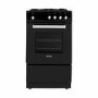 electriQ 50cm Gas Cooker - Black