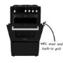 electriQ 50cm Gas Cooker - Black