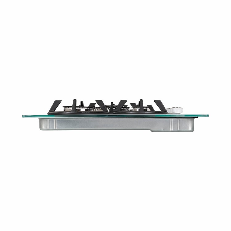 electriQ 75cm Gas on Glass hob in White