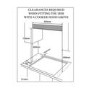GRADE A1 - electriQ 70cm Gas On Glass Hob in Black