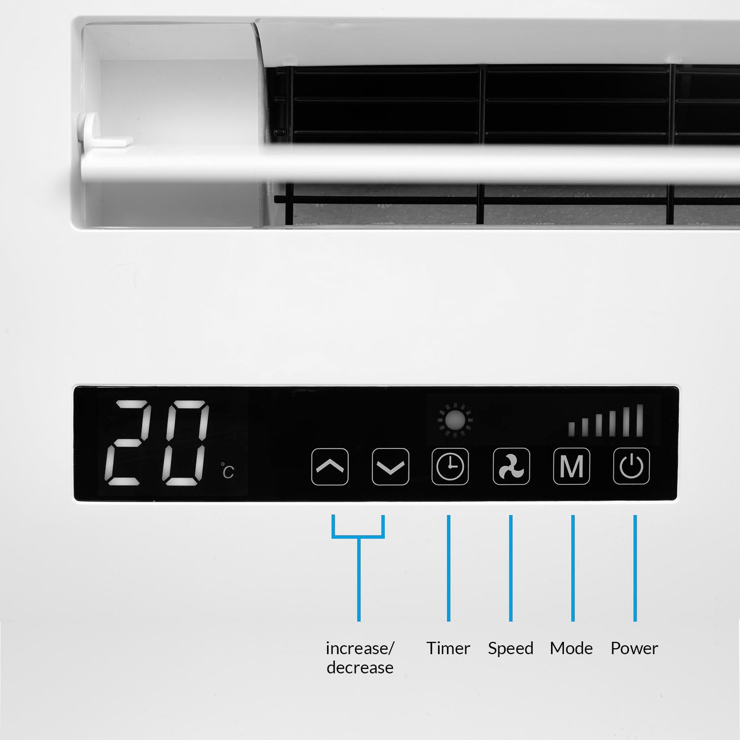 Dr.Prepare  16-inch Smart Space Heater - Quick Start Guide 