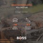 Boss Grill Deluxe Portable - 2 Burner Gas BBQ Grill with Trolley - Grey