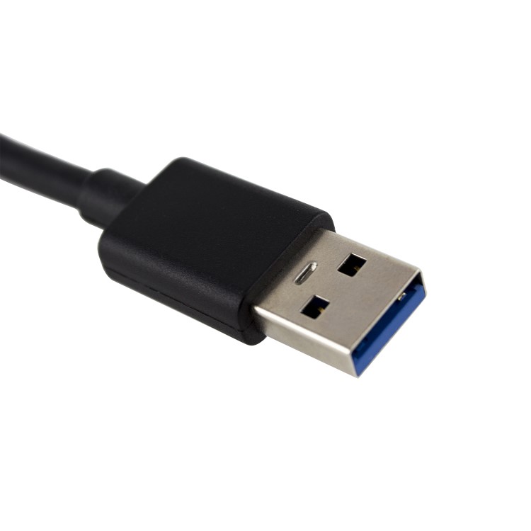 Refurbished electriQ USB-C Cable 90cm - Black - Fast Charge Compatible