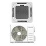 electriQ iQool 18000 BTU Smart A++ Single Split Ceiling Cassette Air Conditioner with Heat Pump - 5m Pipe Kit Included