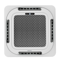 GRADE A2 - electriQ iQool 18000 BTU Smart A++ Single Split Ceiling Cassette Air Conditioner with Heat Pump - 5m Pipe Kit Included