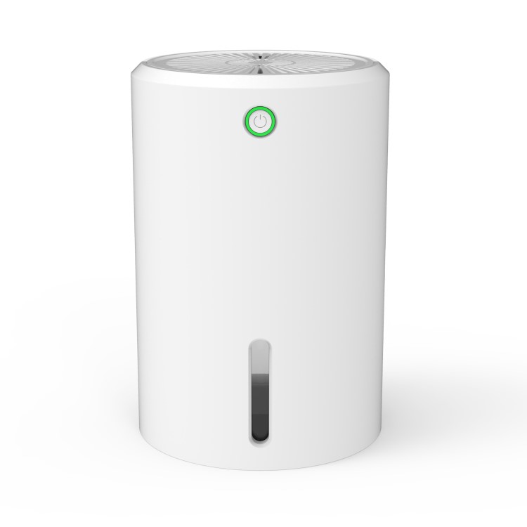 Refurbished electriQ Compact Ultra Quiet Dehumidifier with 900ml Tank