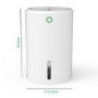 Refurbished electriQ Compact Ultra Quiet Dehumidifier with 900ml Tank