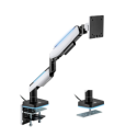 OEM-P-GAMINGSINGLE electriQ Premium Gaming Single Monitor Arm with RGB