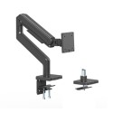 OEM-P-SINGLEARM electriQ Premium Spring Assisted Single Monitor Arm