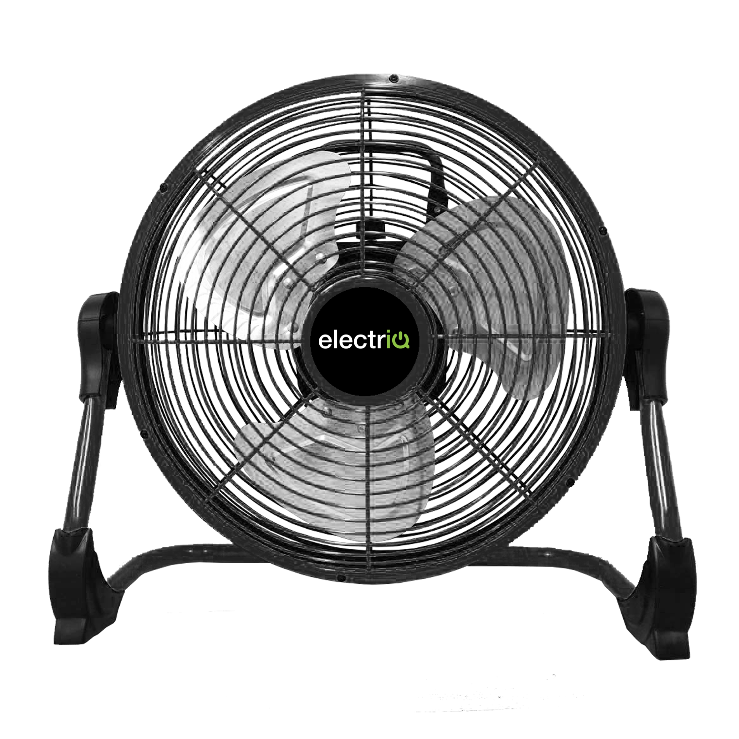 Electrix Fans Electric Floor Fans ElectriQ 18 Inch High Velocity Floor Fan Chrome