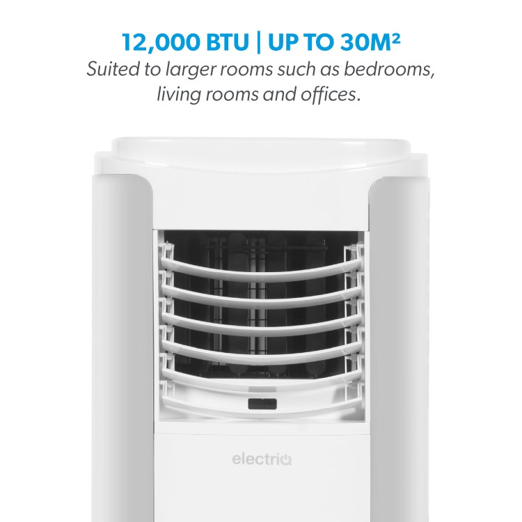 GRADE A3 - electriQ 12000 BTU Portable Air Conditioner