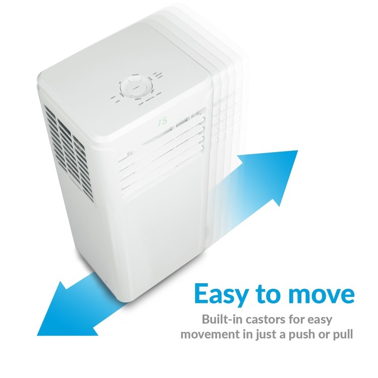 electriQ 12000 BTU Portable Air Conditioner for rooms up to 30 sqm