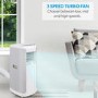 Refurbished electriQ 14000 BTU Smart Portable Air Conditioner with Heat Pump