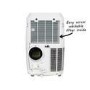 GRADE A2 - electriQ 12000 BTU 3.5 kW WIFI Smart App 4-in-1 Air Conditioner 