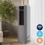 Refurbished electriQ SupremeCool 10000 BTU Quiet Smart Portable Air Conditioner with Heat Pump