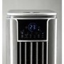 GRADE A2 - electriQ SupremeCool 14000 BTU Quiet Smart Portable Air Conditioner with Heat Pump