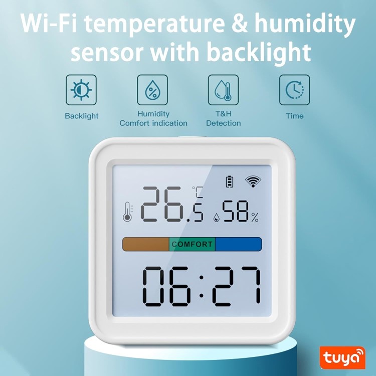 Tuya Smart WiFi Universal IR Remote Control with Temperature & Humidity Sensor