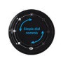 electriQ 13 Inch Quiet Oscillating Tower Fan - Black