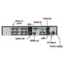 electriQ CCTV System - 8 Channel 1080p DVR with 4 x 720p Bullet Cameras & 2TB HDD