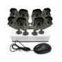 electriQ 8 Channel 1080p NVR and 8 960p POE Bullet Cameras No Hard Drive Included
