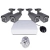electriQ CCTV System - 4 Channel HD 1080p NVR with 4 x 1080p Bullet Cameras &amp; 1TB HDD