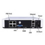 GRADE A1 - electriQ CCTV System - 4 Channel HD 1080p NVR with 4 x 1080p Bullet Cameras & 1TB HDD