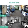 electriQ 4 Camera 1080p HD DVR CCTV System with 1TB HDD