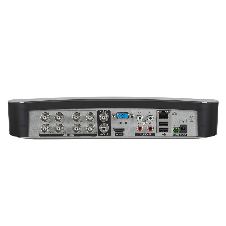 electriQ 8 Channel 1080p HD Digital Video Recorder - No Hard Drive